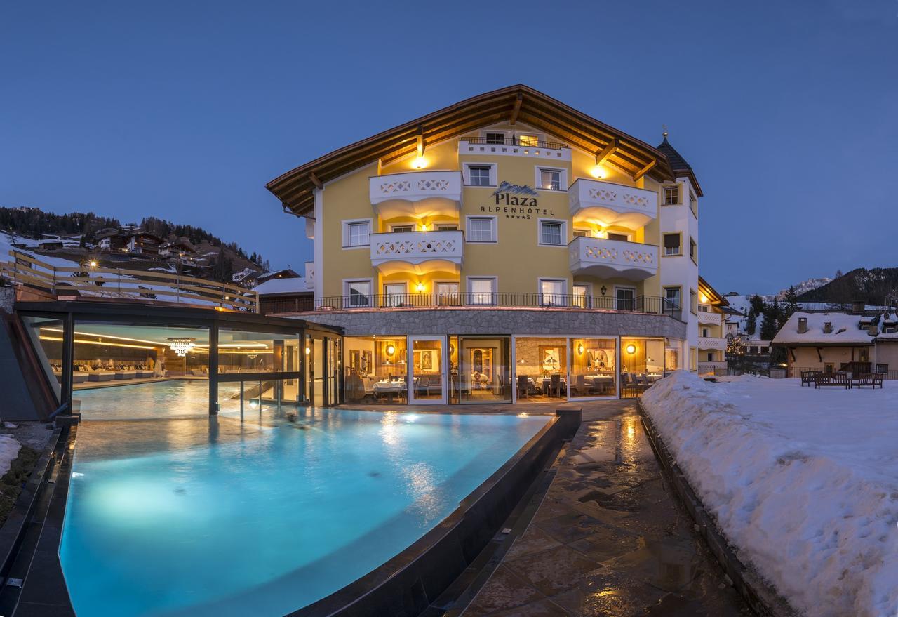 Alpenhotel Plaza Santa Cristina Val Gardena Buitenkant foto